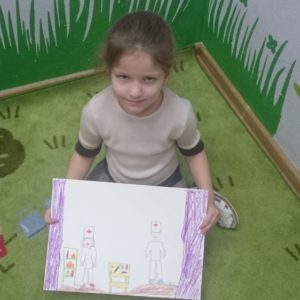Выставка рисунков » Я и мой доктор!»