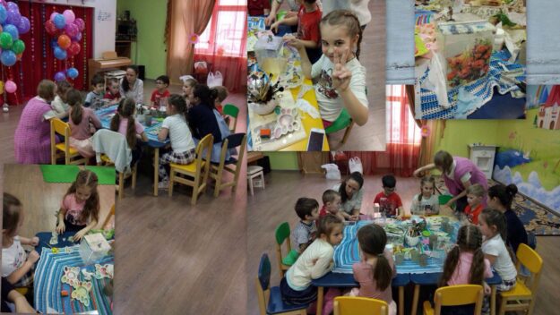 Занятие по декупажу в школе для родителей новая жизнь вместе